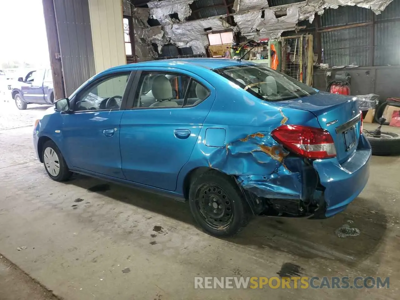 2 Photograph of a damaged car ML32F3FJXKHF06146 MITSUBISHI MIRAGE 2019