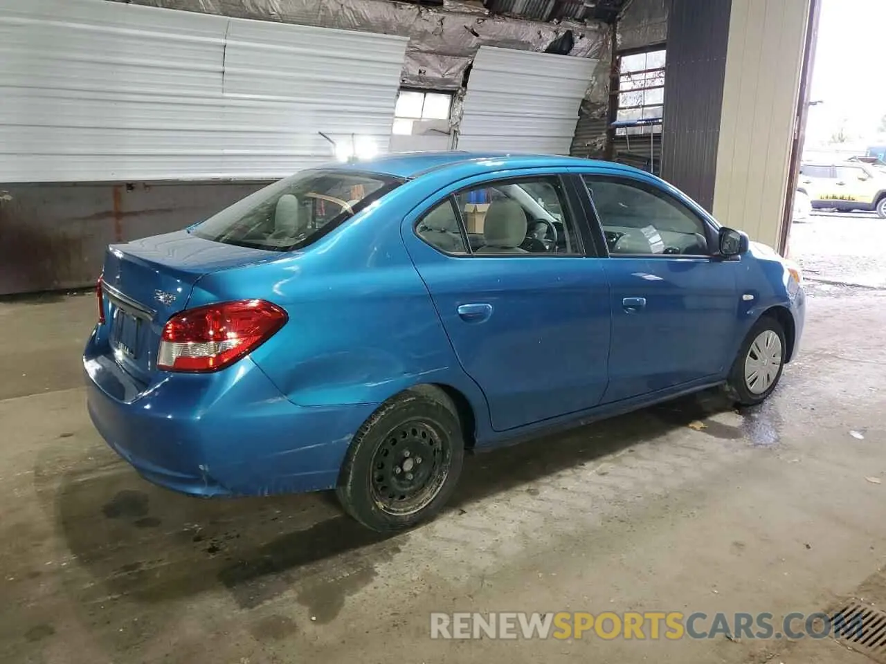 3 Photograph of a damaged car ML32F3FJXKHF06146 MITSUBISHI MIRAGE 2019