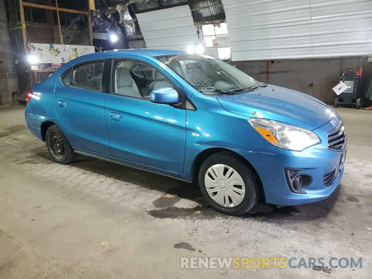 4 Photograph of a damaged car ML32F3FJXKHF06146 MITSUBISHI MIRAGE 2019