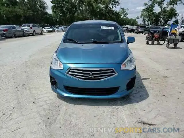 13 Photograph of a damaged car ML32F3FJXKHF06597 MITSUBISHI MIRAGE 2019