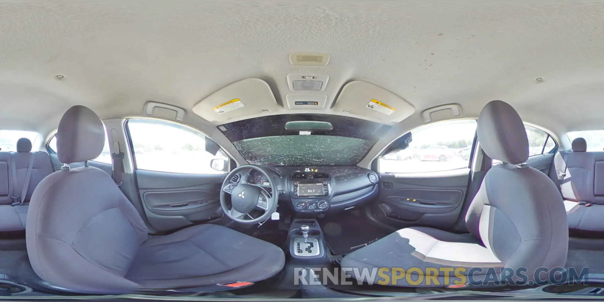 14 Photograph of a damaged car ML32F3FJXKHF06597 MITSUBISHI MIRAGE 2019