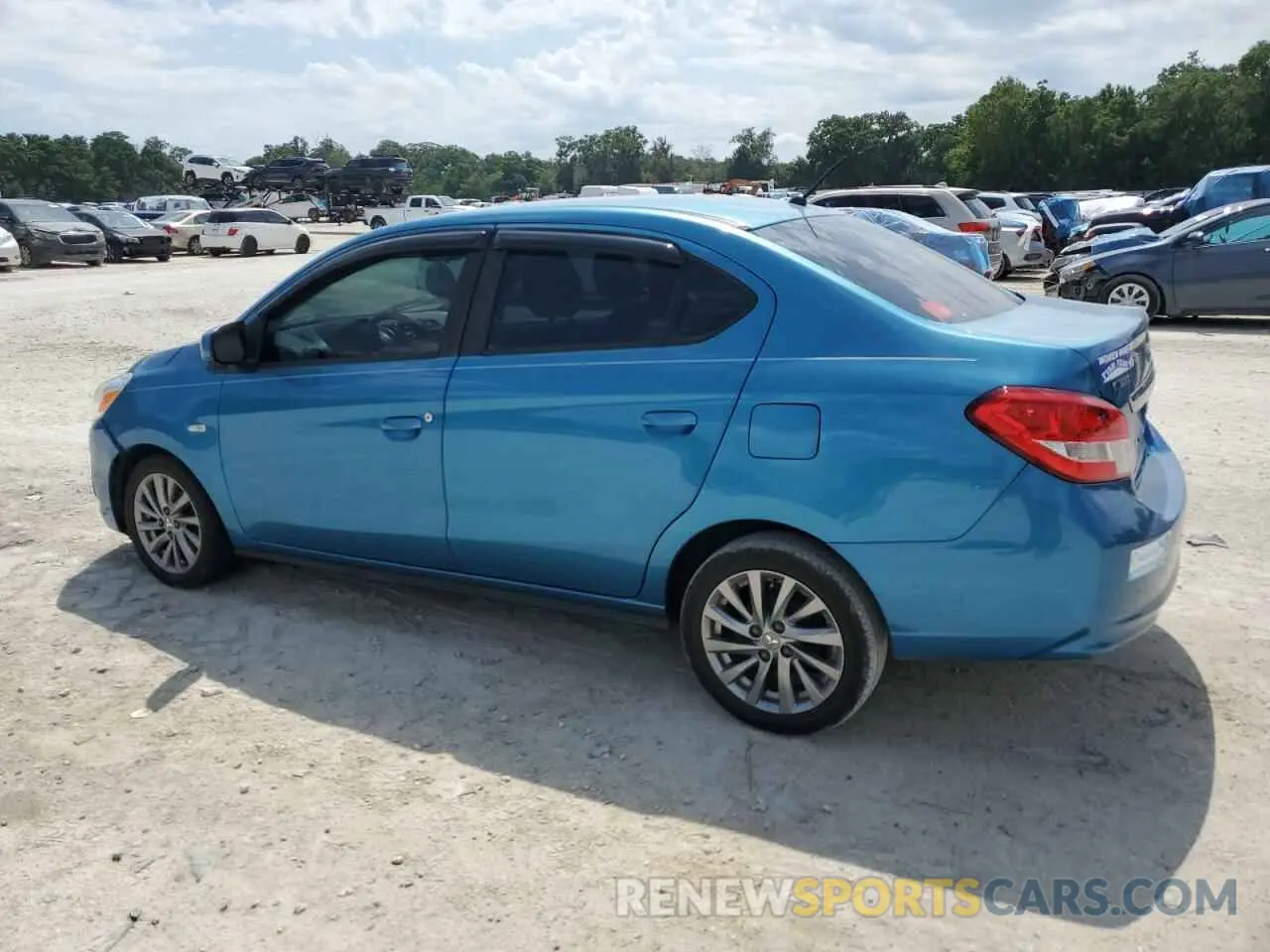 2 Photograph of a damaged car ML32F3FJXKHF06597 MITSUBISHI MIRAGE 2019