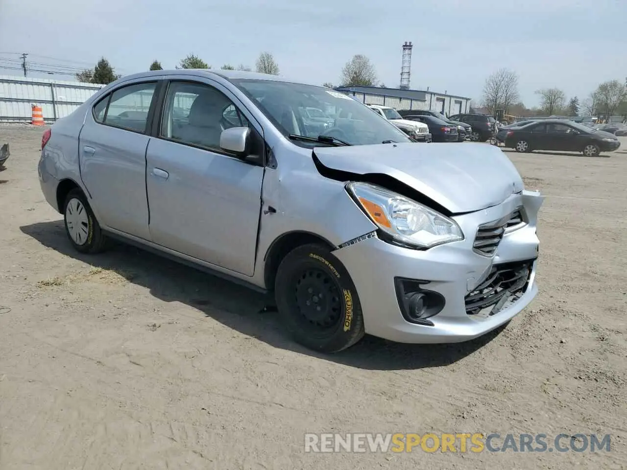 4 Photograph of a damaged car ML32F3FJXKHF08155 MITSUBISHI MIRAGE 2019