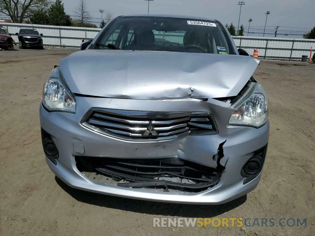 5 Photograph of a damaged car ML32F3FJXKHF08155 MITSUBISHI MIRAGE 2019