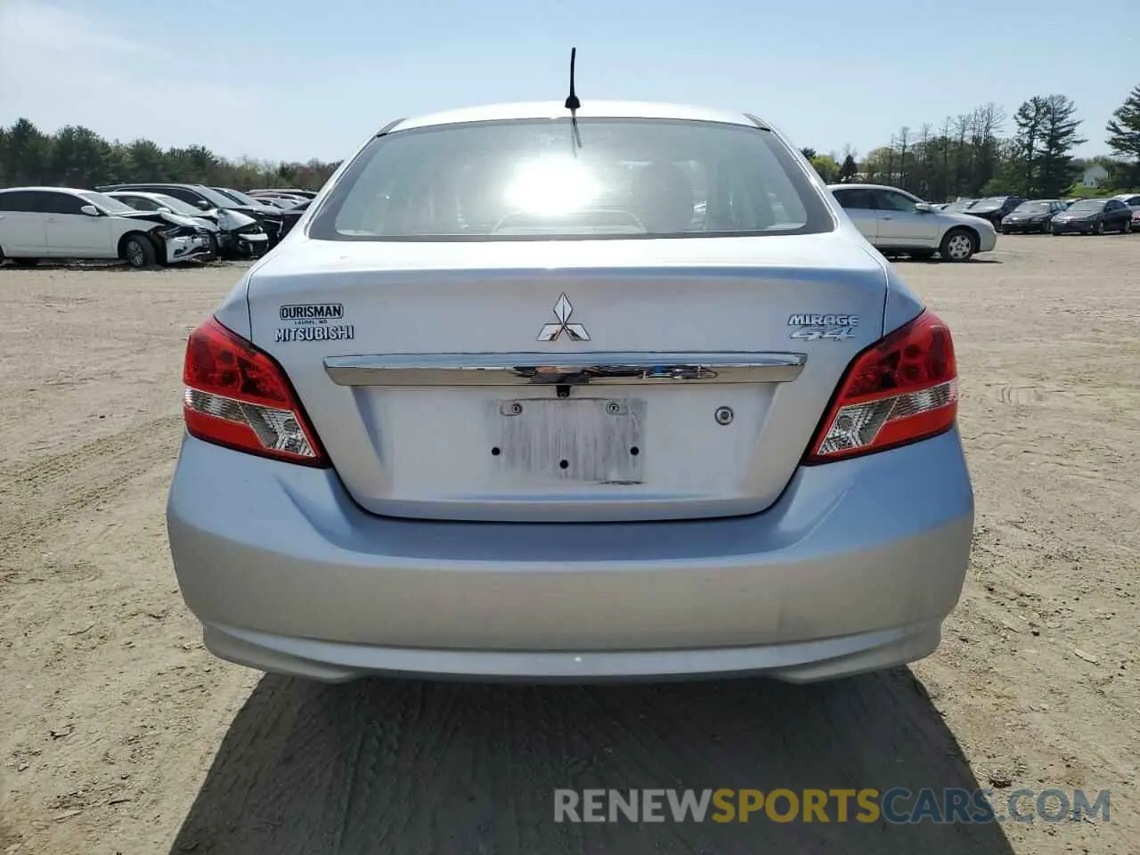 6 Photograph of a damaged car ML32F3FJXKHF08155 MITSUBISHI MIRAGE 2019