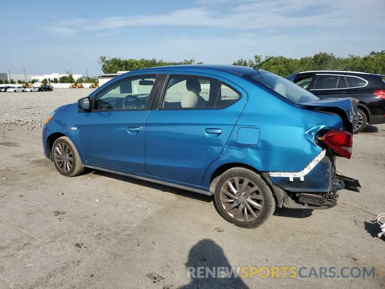 2 Photograph of a damaged car ML32F3FJXKHF11315 MITSUBISHI MIRAGE 2019