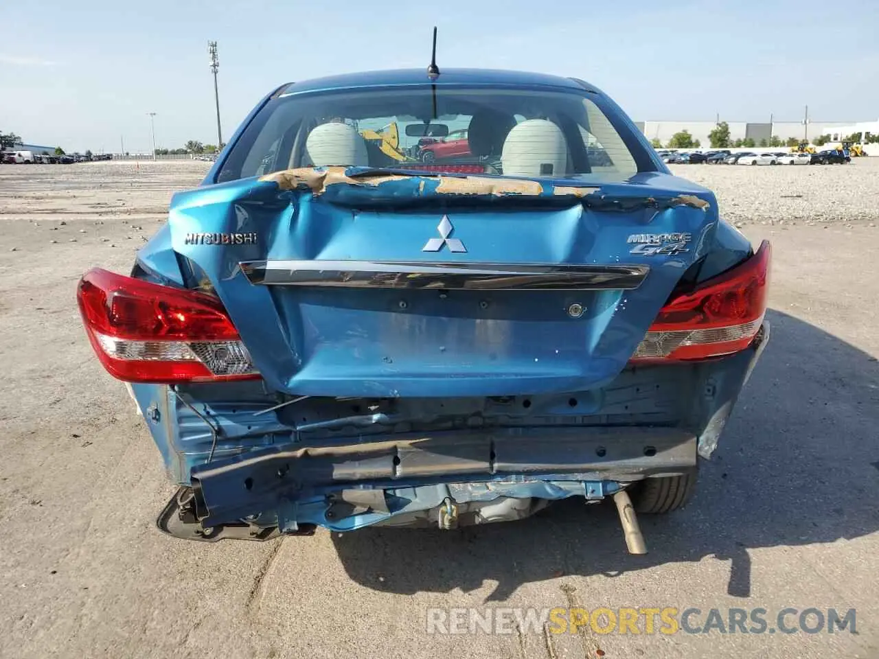 6 Photograph of a damaged car ML32F3FJXKHF11315 MITSUBISHI MIRAGE 2019