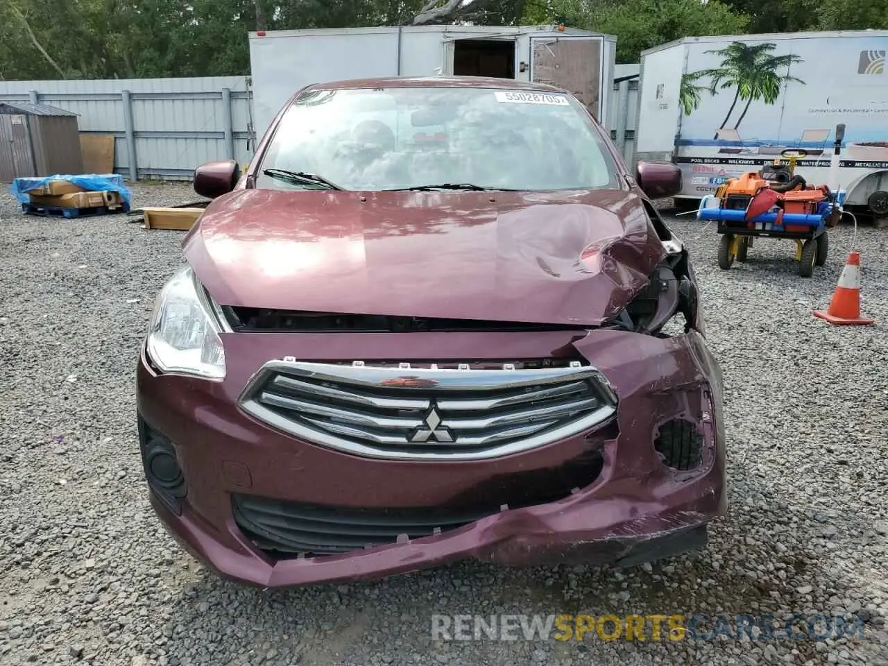 5 Photograph of a damaged car ML32F3FJXKHF15686 MITSUBISHI MIRAGE 2019