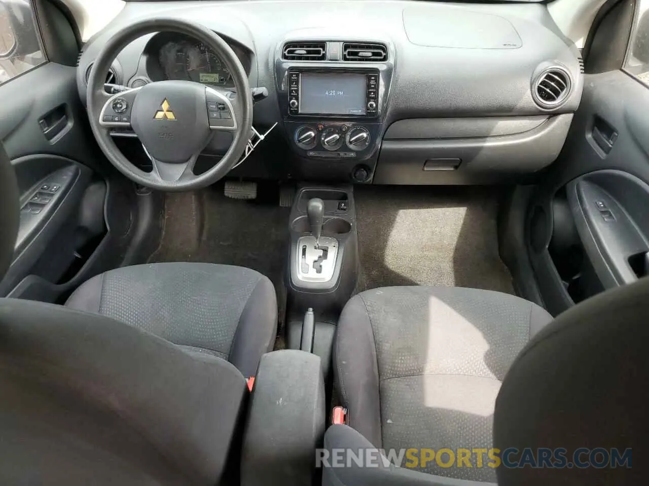 8 Photograph of a damaged car ML32F3FJXKHF15686 MITSUBISHI MIRAGE 2019