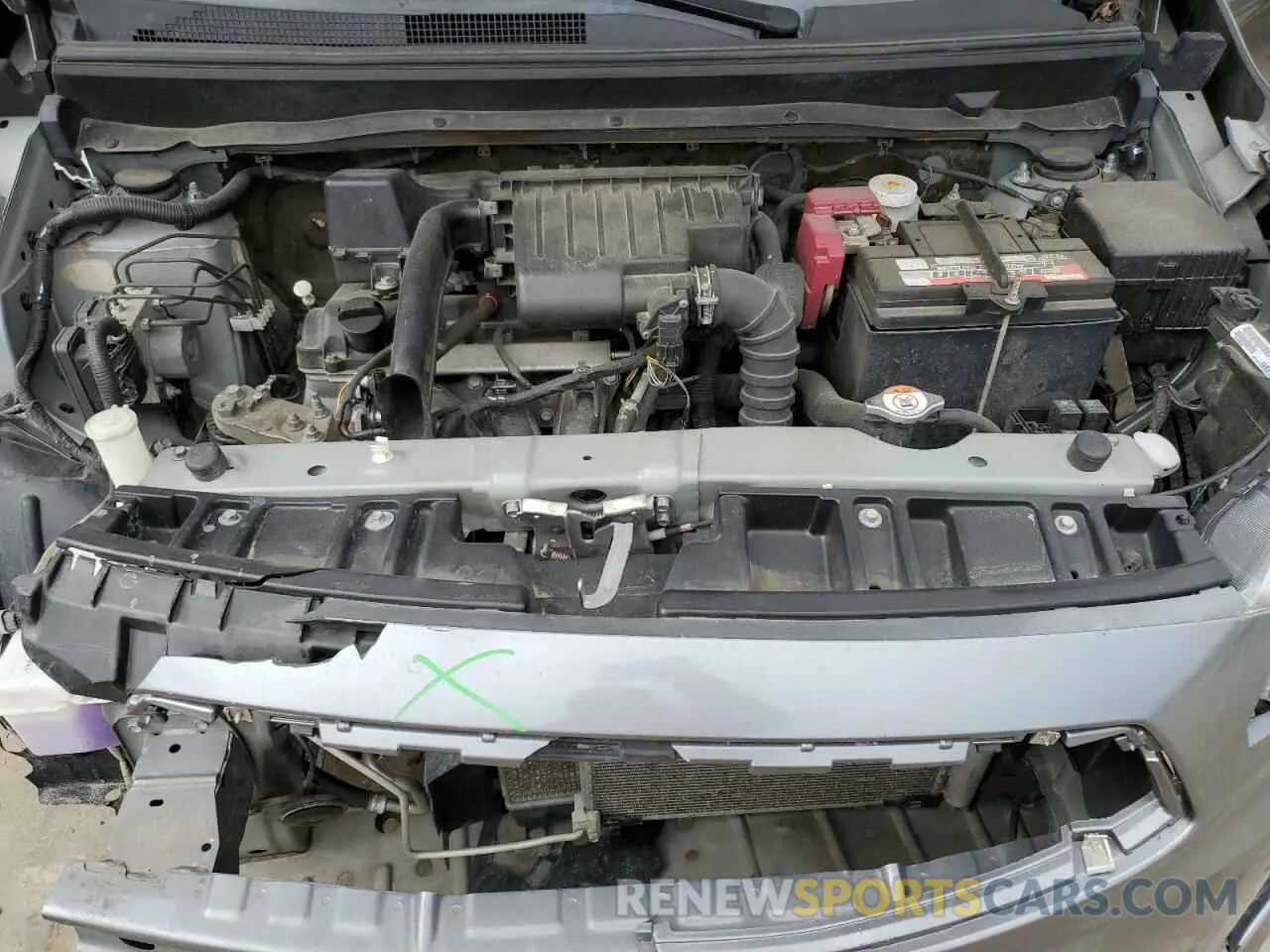 11 Photograph of a damaged car ML32F4FJ0KHF01110 MITSUBISHI MIRAGE 2019
