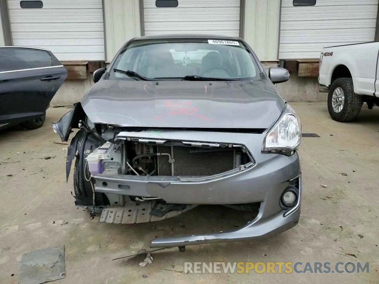 5 Photograph of a damaged car ML32F4FJ0KHF01110 MITSUBISHI MIRAGE 2019