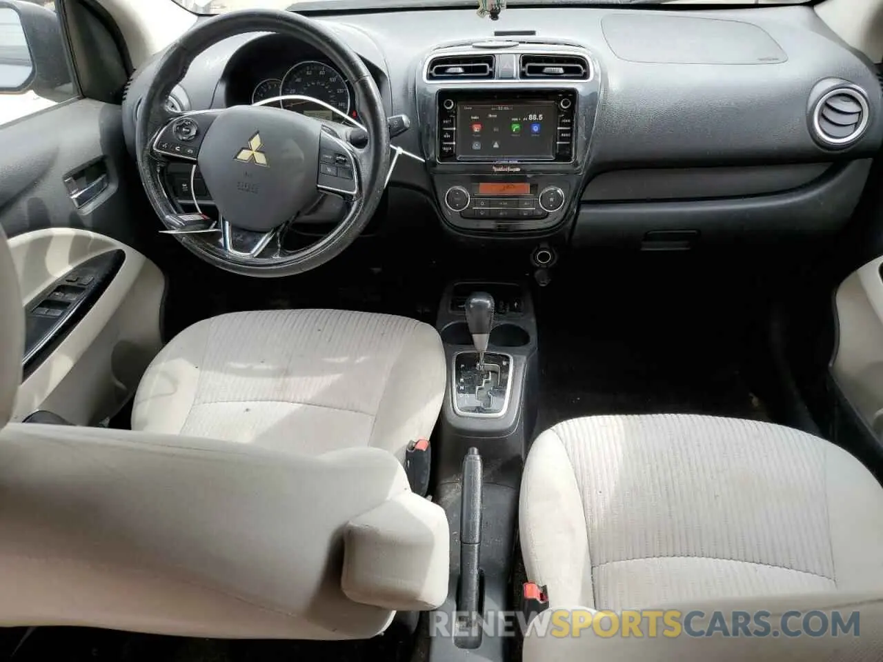 8 Photograph of a damaged car ML32F4FJ0KHF01110 MITSUBISHI MIRAGE 2019