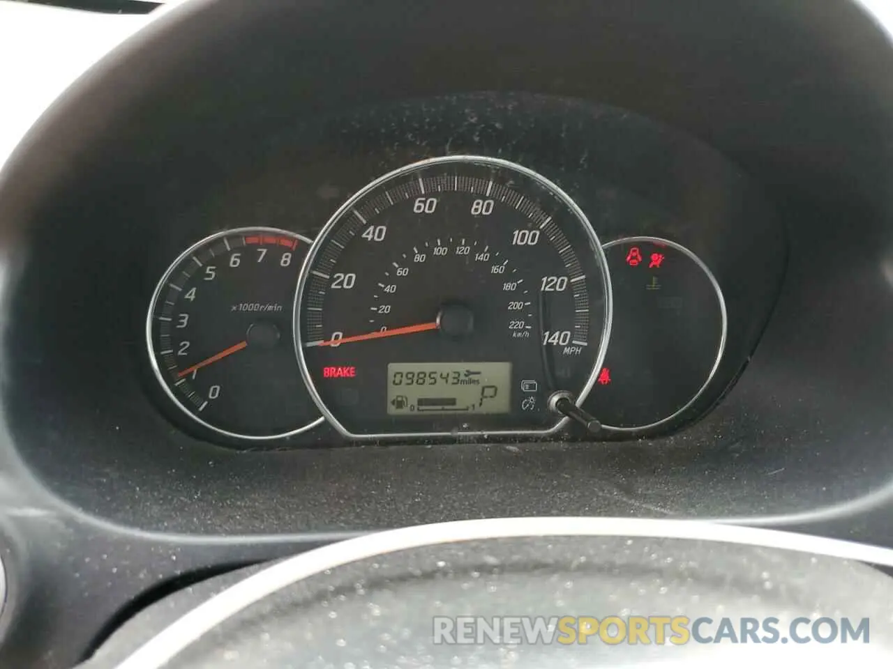 9 Photograph of a damaged car ML32F4FJ0KHF01110 MITSUBISHI MIRAGE 2019