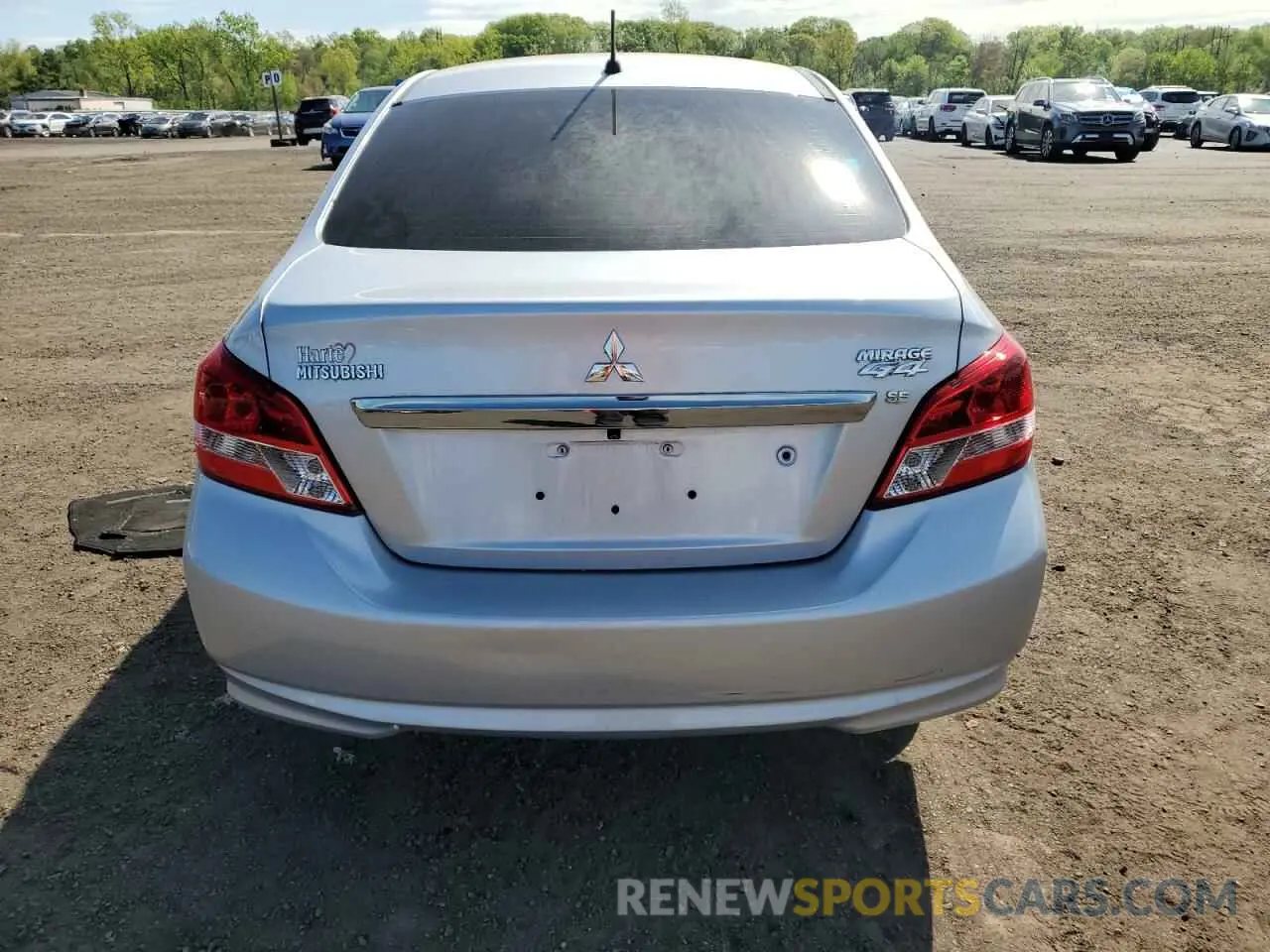 6 Photograph of a damaged car ML32F4FJ2KHF10441 MITSUBISHI MIRAGE 2019