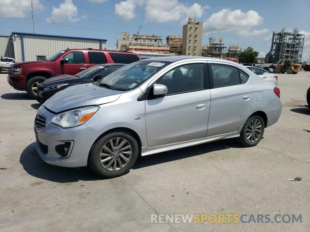 1 Photograph of a damaged car ML32F4FJ2KHF11184 MITSUBISHI MIRAGE 2019