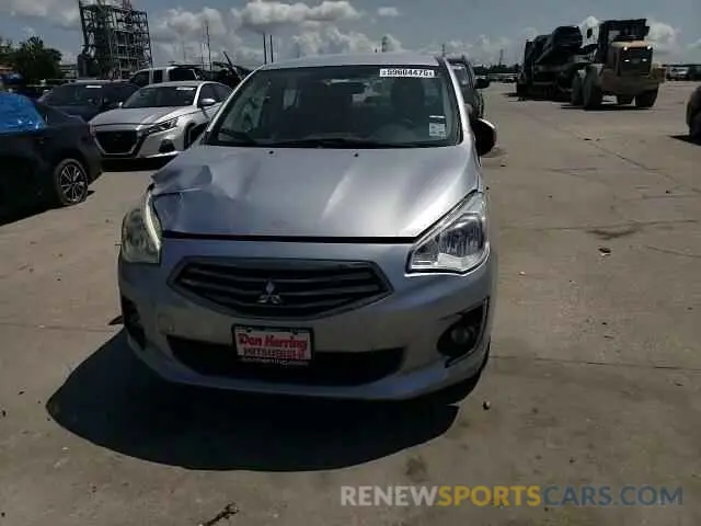 13 Photograph of a damaged car ML32F4FJ2KHF11184 MITSUBISHI MIRAGE 2019