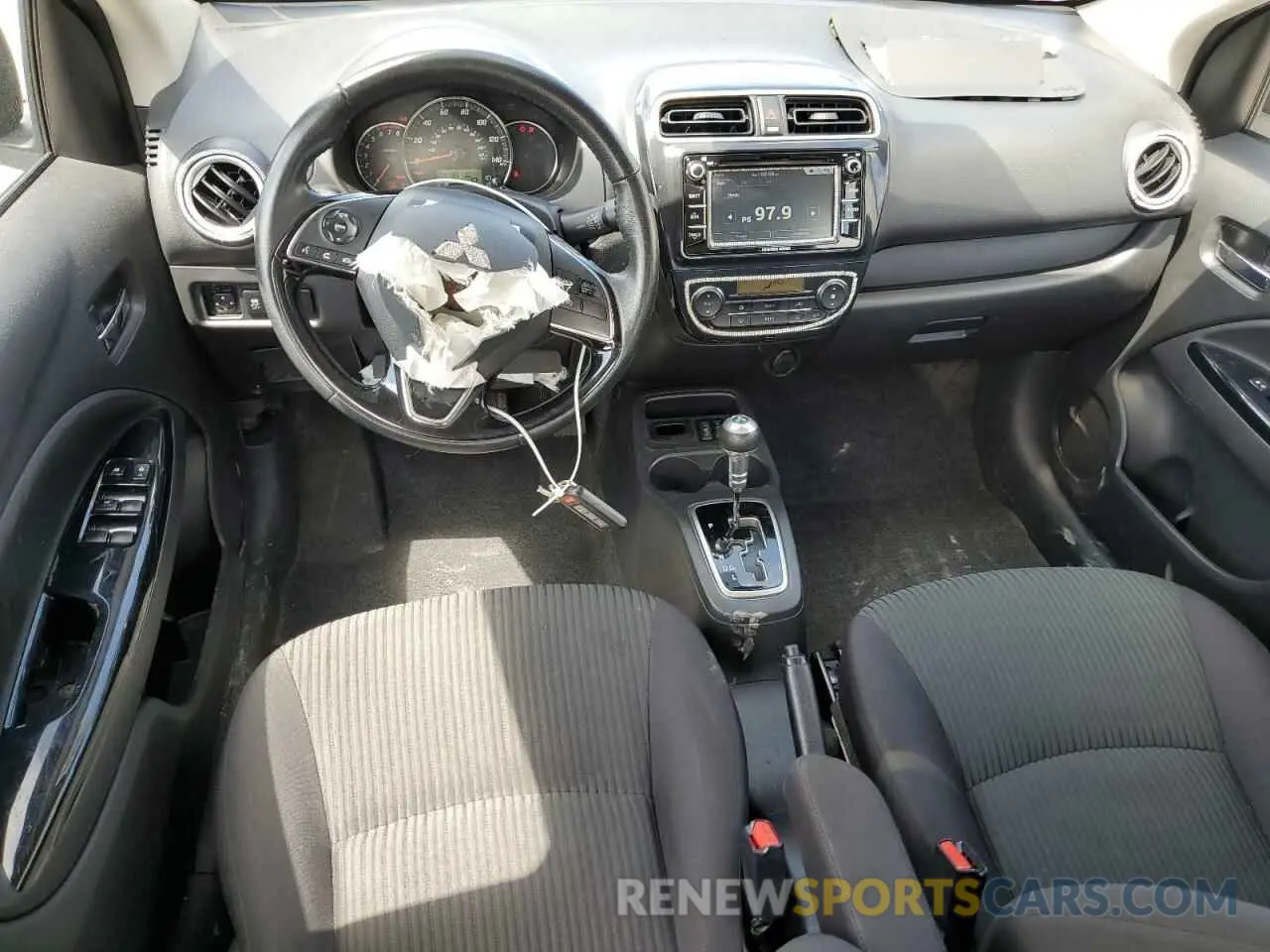 8 Photograph of a damaged car ML32F4FJ8KHF04580 MITSUBISHI MIRAGE 2019
