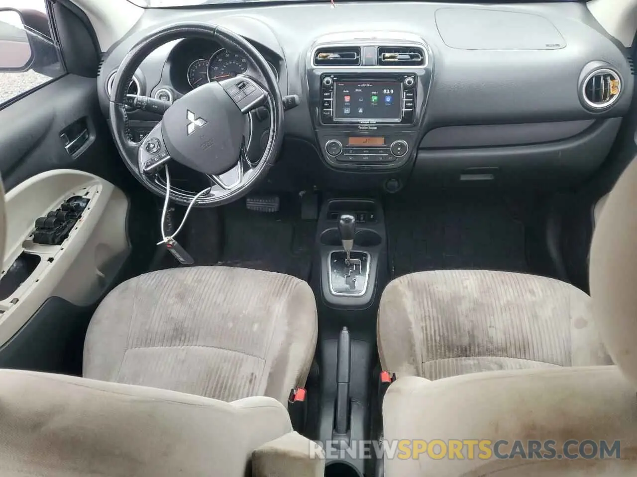8 Photograph of a damaged car ML32F4FJ8KHF15899 MITSUBISHI MIRAGE 2019