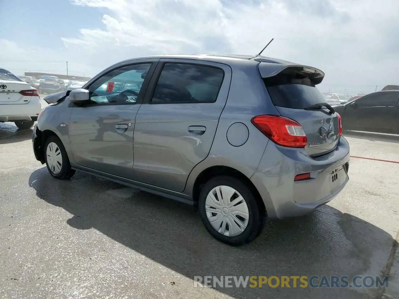 2 Photograph of a damaged car ML32A3HJ0LH001324 MITSUBISHI MIRAGE 2020