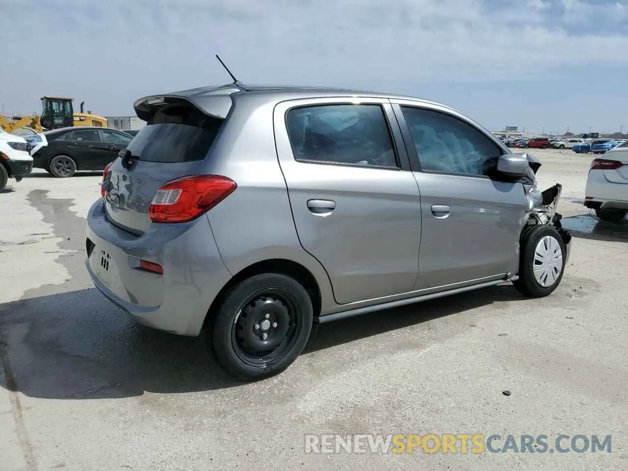 3 Photograph of a damaged car ML32A3HJ0LH001324 MITSUBISHI MIRAGE 2020
