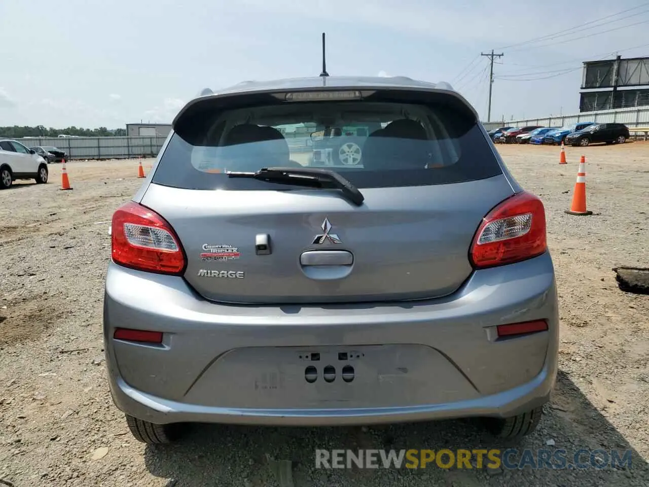 6 Photograph of a damaged car ML32A3HJ0LH003137 MITSUBISHI MIRAGE 2020