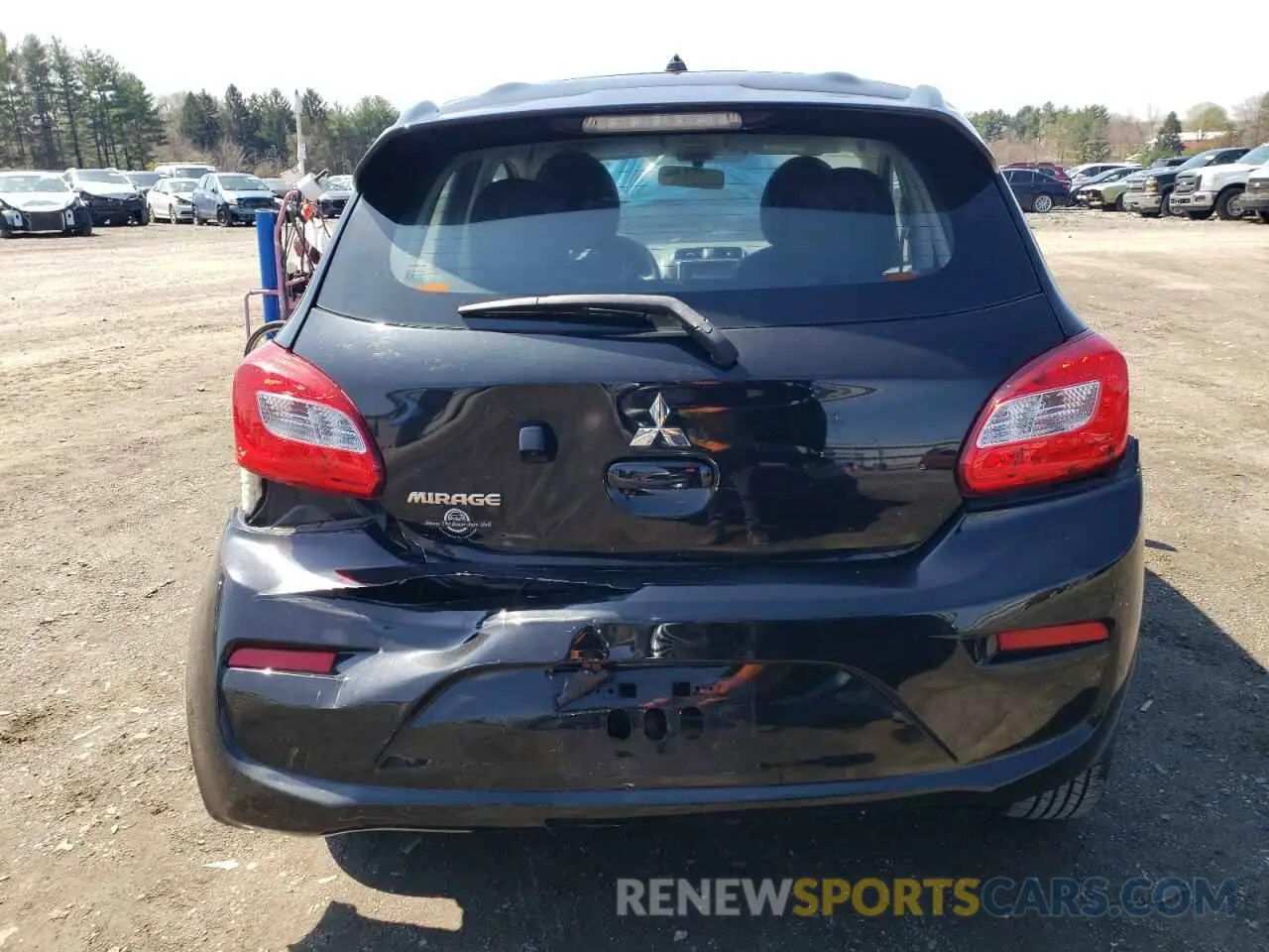 6 Photograph of a damaged car ML32A3HJ0LH010881 MITSUBISHI MIRAGE 2020