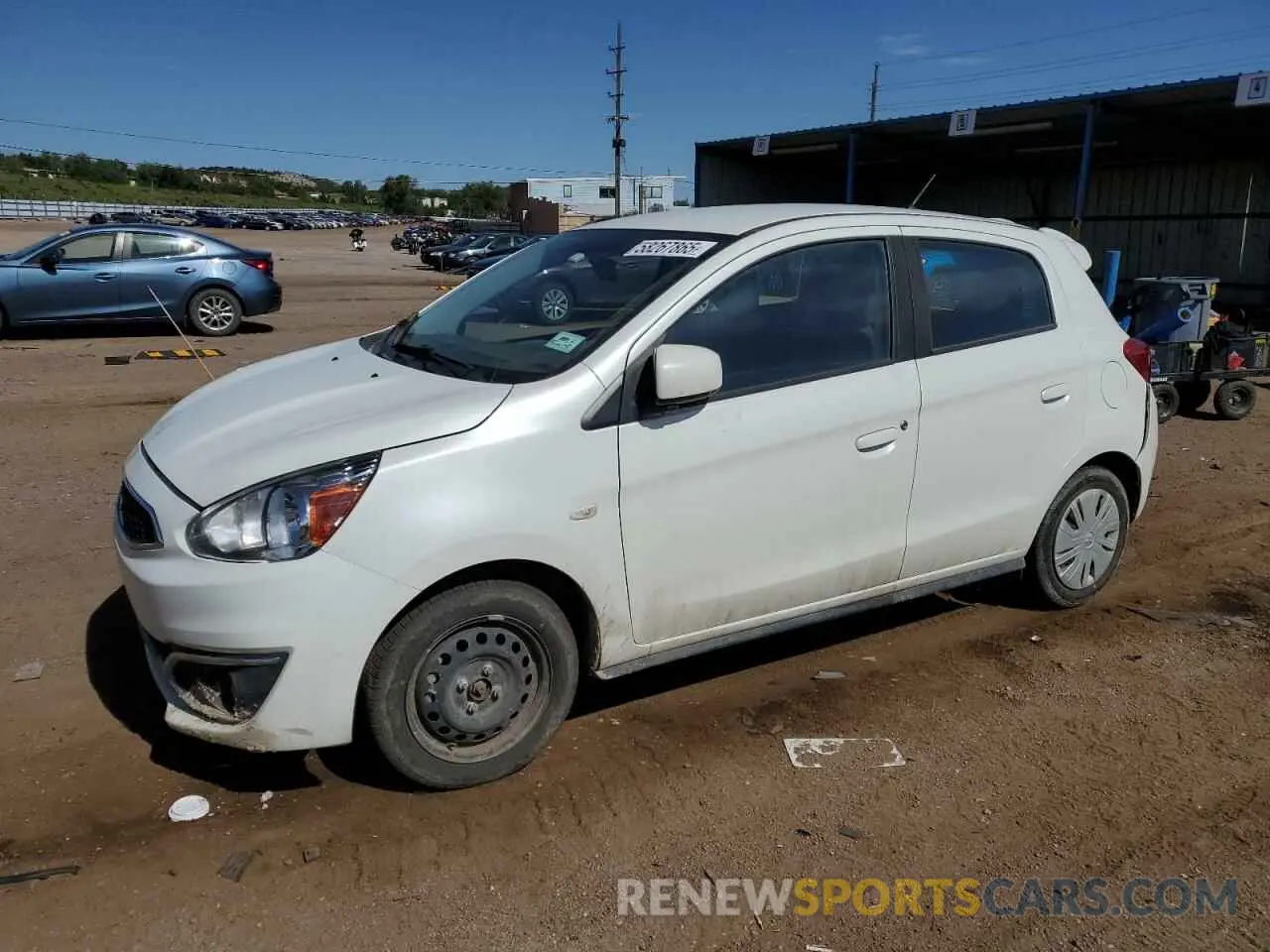 1 Photograph of a damaged car ML32A3HJ1LH003969 MITSUBISHI MIRAGE 2020