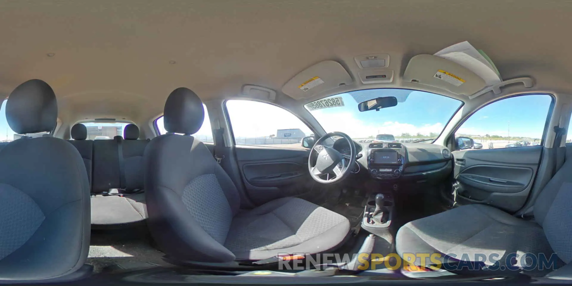 14 Photograph of a damaged car ML32A3HJ1LH003969 MITSUBISHI MIRAGE 2020
