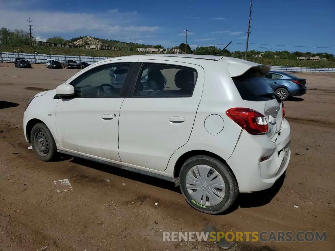 2 Photograph of a damaged car ML32A3HJ1LH003969 MITSUBISHI MIRAGE 2020