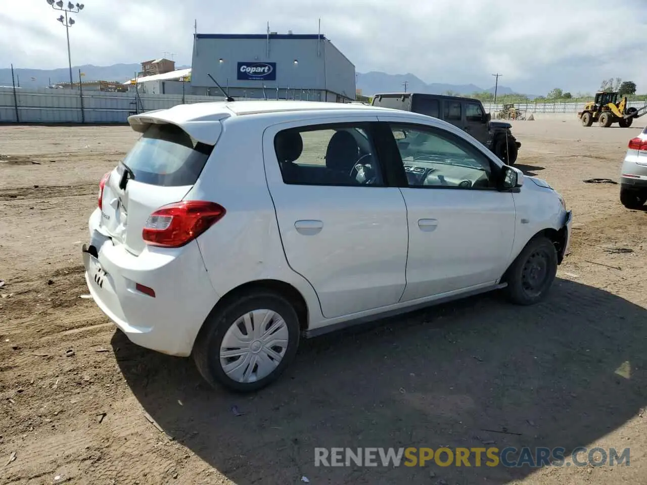 3 Photograph of a damaged car ML32A3HJ1LH003969 MITSUBISHI MIRAGE 2020