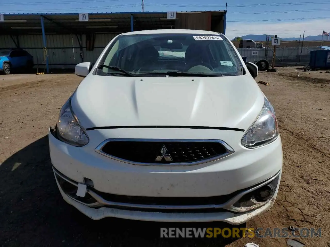 5 Photograph of a damaged car ML32A3HJ1LH003969 MITSUBISHI MIRAGE 2020