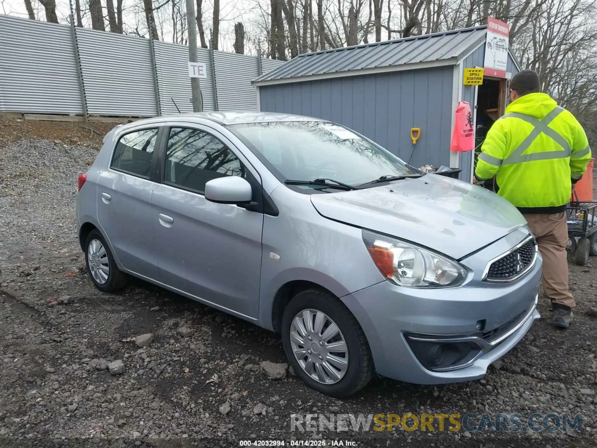 1 Photograph of a damaged car ML32A3HJ2LH005553 MITSUBISHI MIRAGE 2020