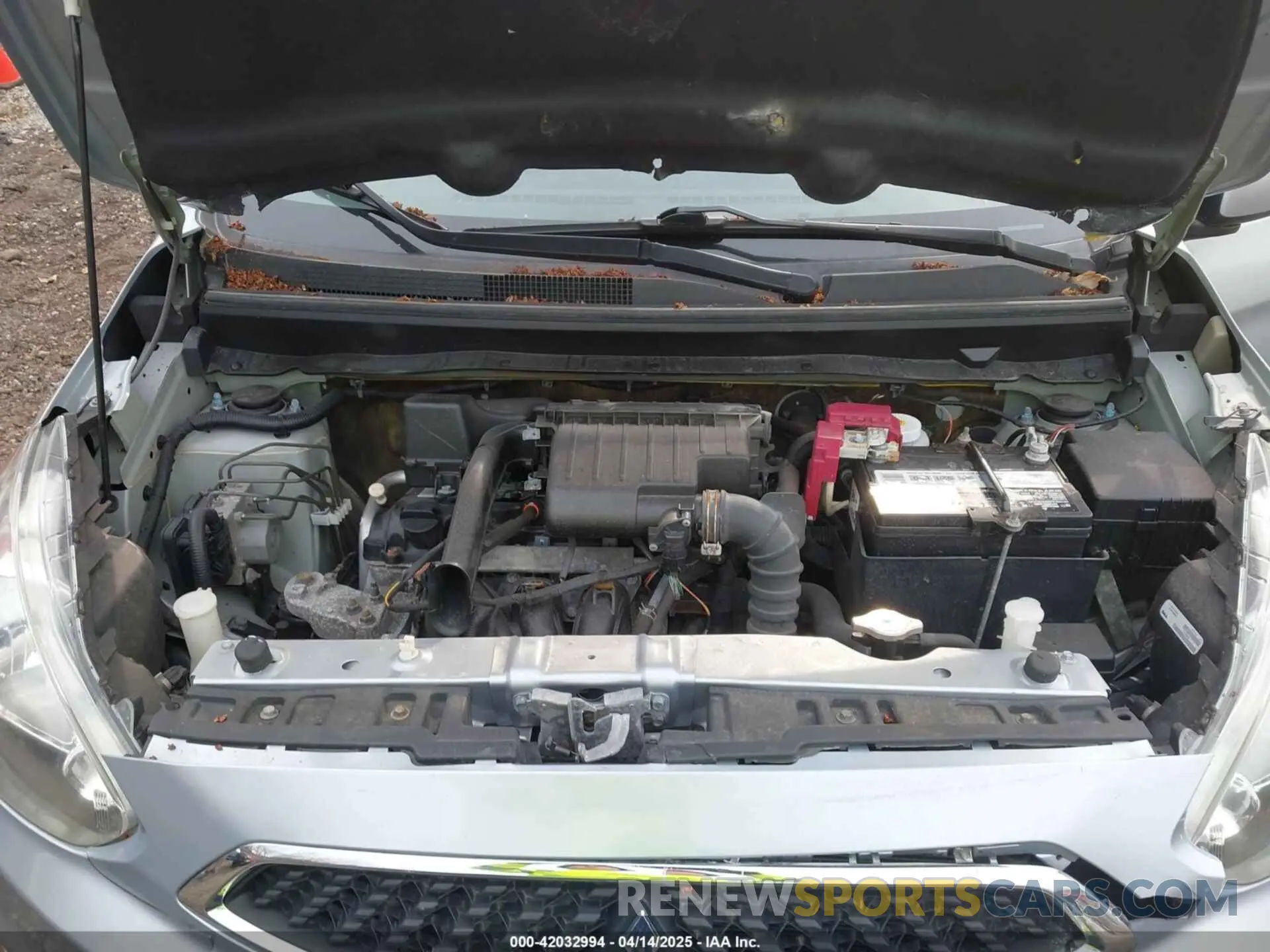 10 Photograph of a damaged car ML32A3HJ2LH005553 MITSUBISHI MIRAGE 2020