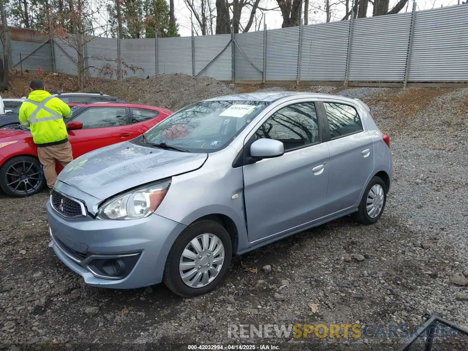 2 Photograph of a damaged car ML32A3HJ2LH005553 MITSUBISHI MIRAGE 2020