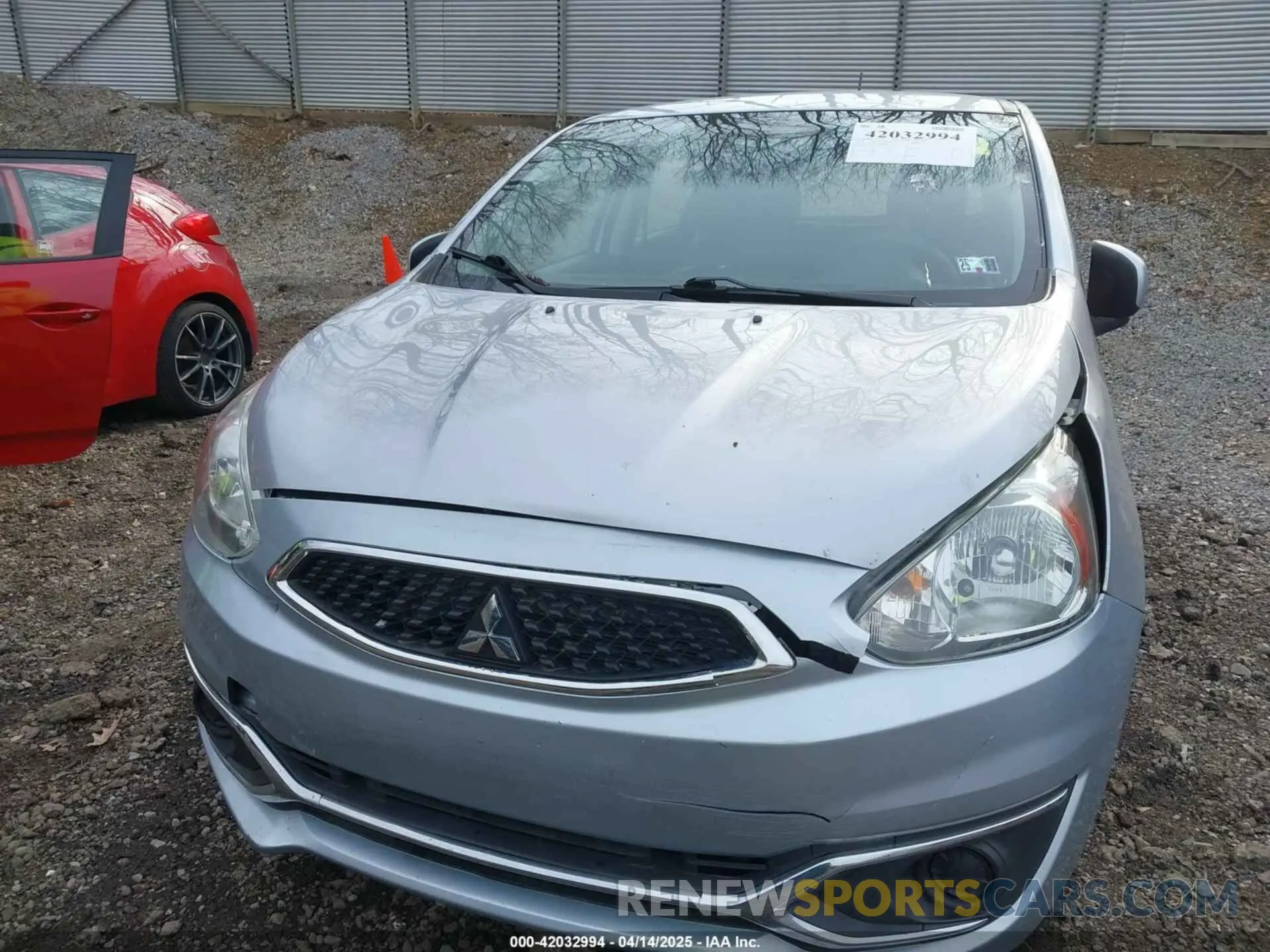 22 Photograph of a damaged car ML32A3HJ2LH005553 MITSUBISHI MIRAGE 2020