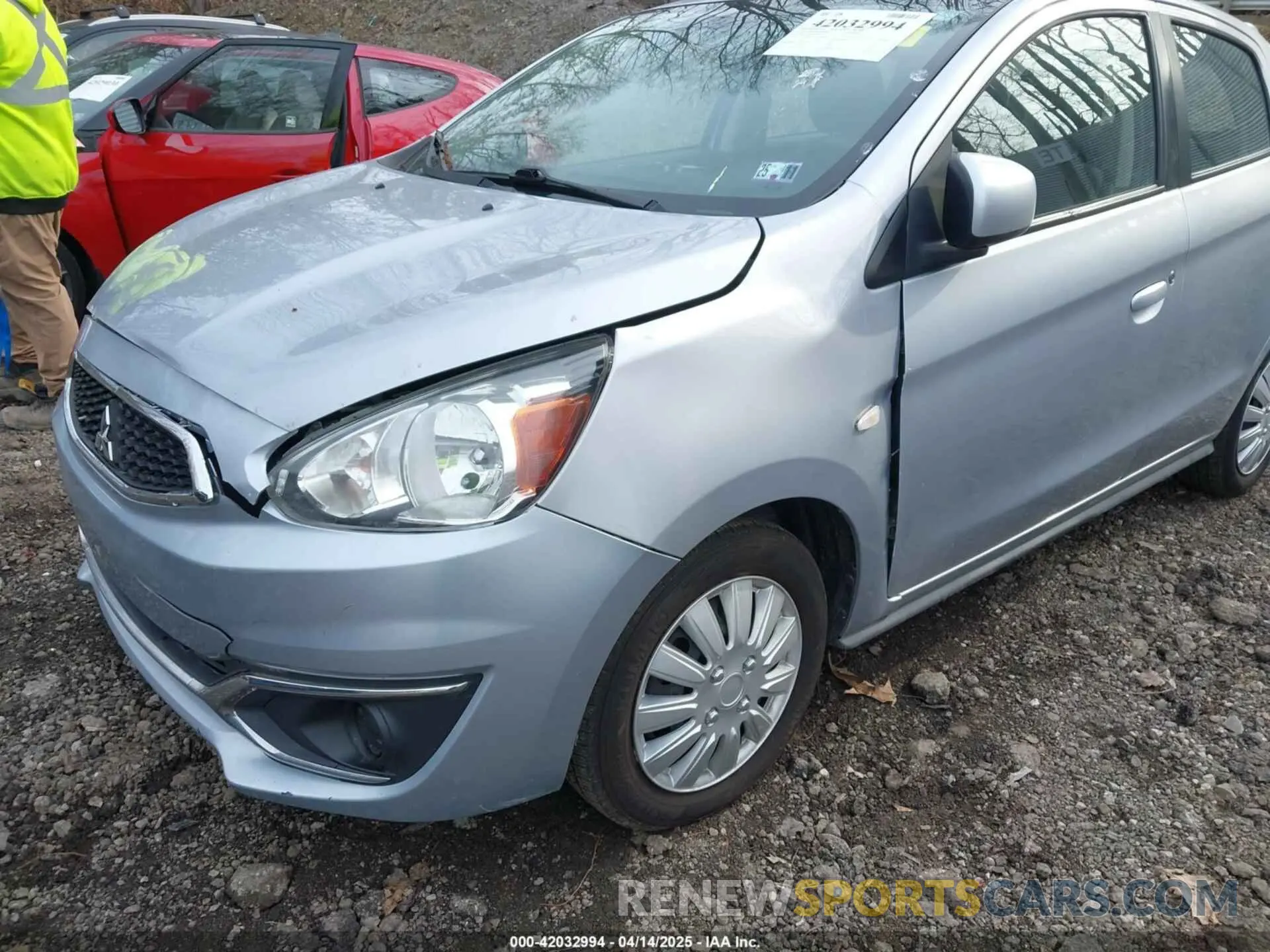 6 Photograph of a damaged car ML32A3HJ2LH005553 MITSUBISHI MIRAGE 2020