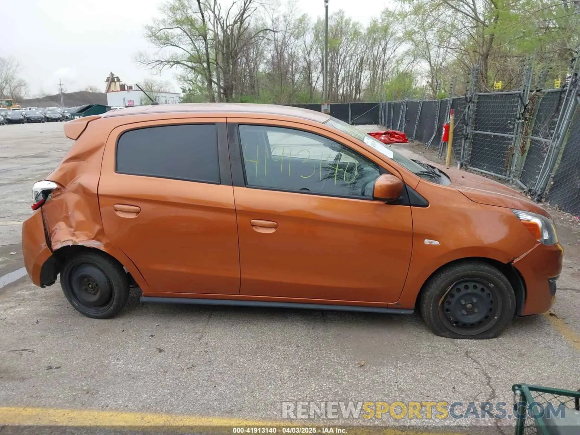 13 Photograph of a damaged car ML32A3HJ2LH007089 MITSUBISHI MIRAGE 2020