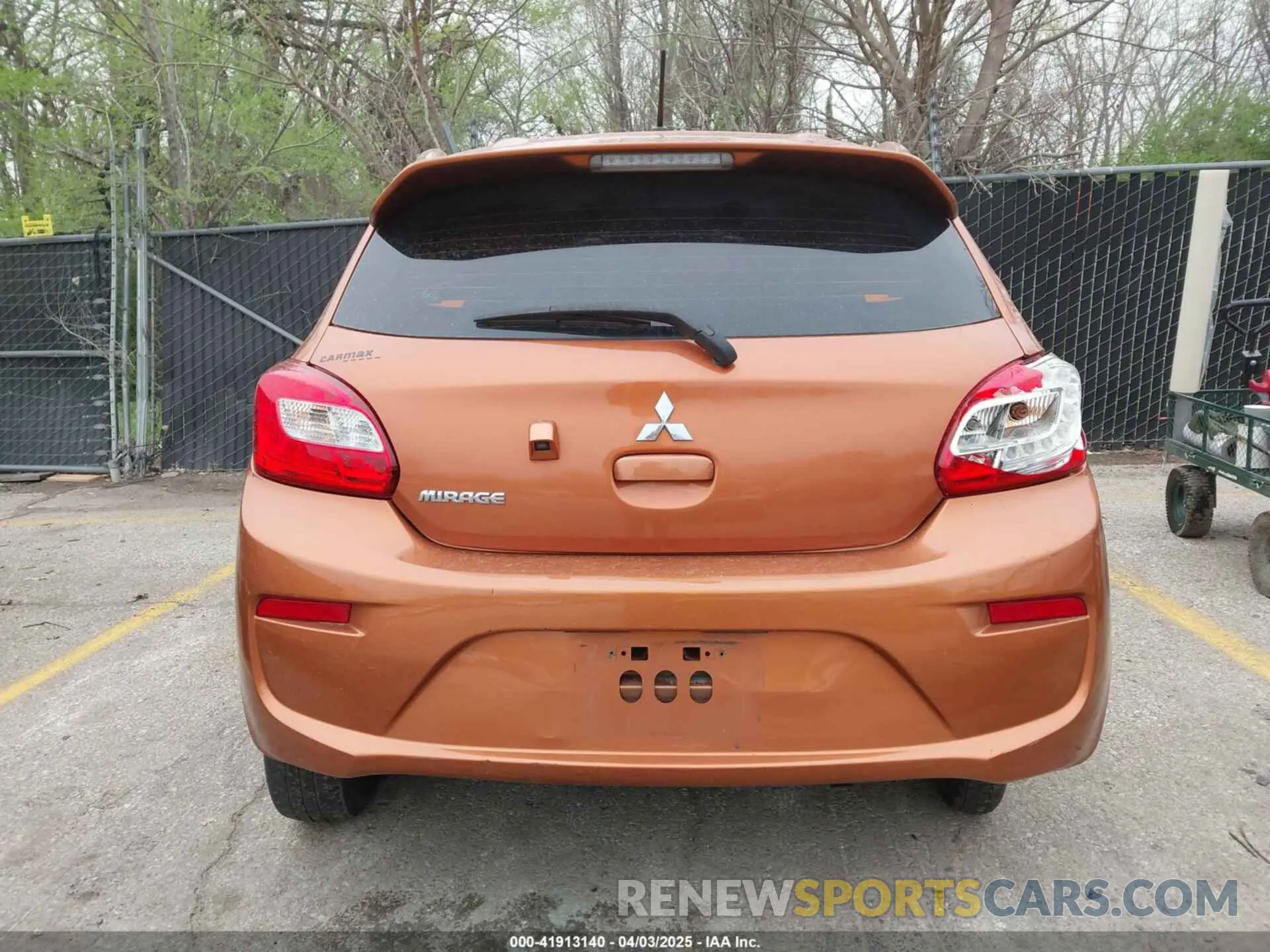 16 Photograph of a damaged car ML32A3HJ2LH007089 MITSUBISHI MIRAGE 2020