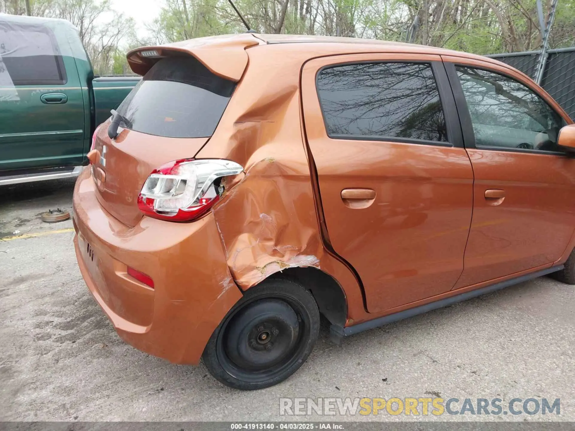 17 Photograph of a damaged car ML32A3HJ2LH007089 MITSUBISHI MIRAGE 2020