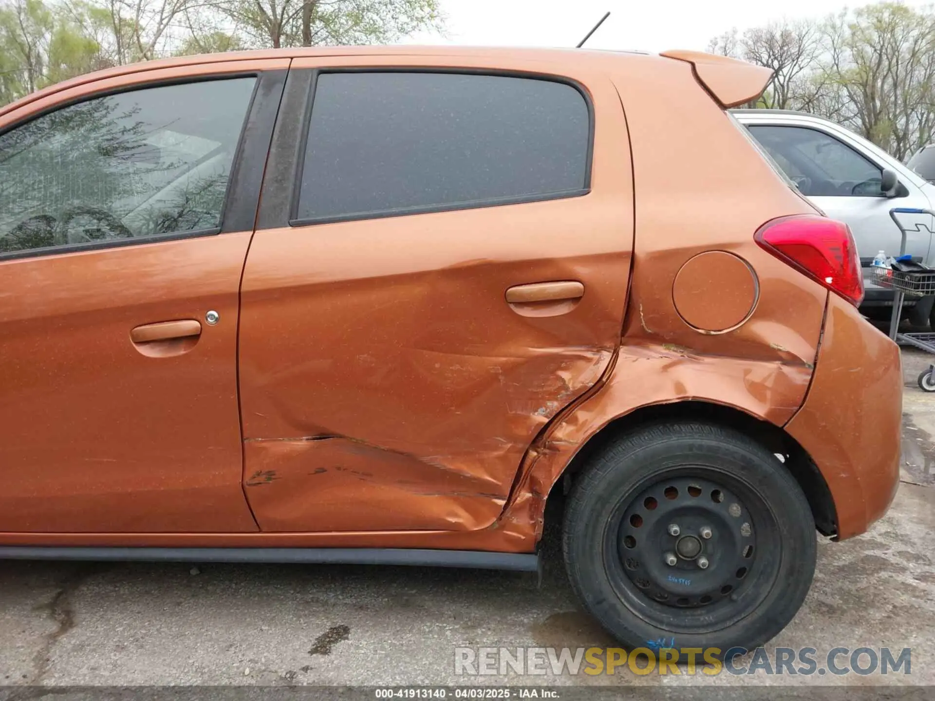 6 Photograph of a damaged car ML32A3HJ2LH007089 MITSUBISHI MIRAGE 2020