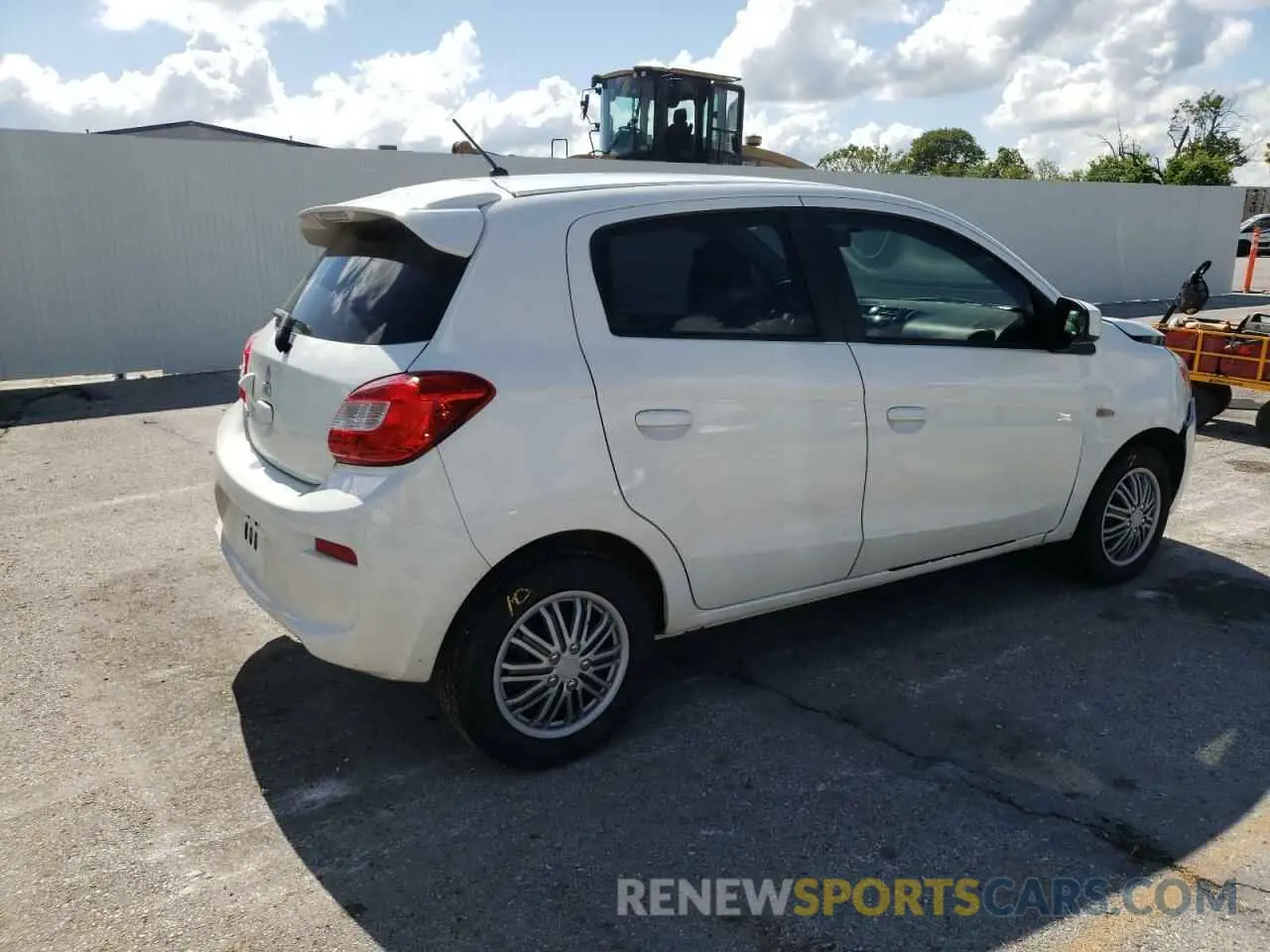 3 Photograph of a damaged car ML32A3HJ2LH009988 MITSUBISHI MIRAGE 2020