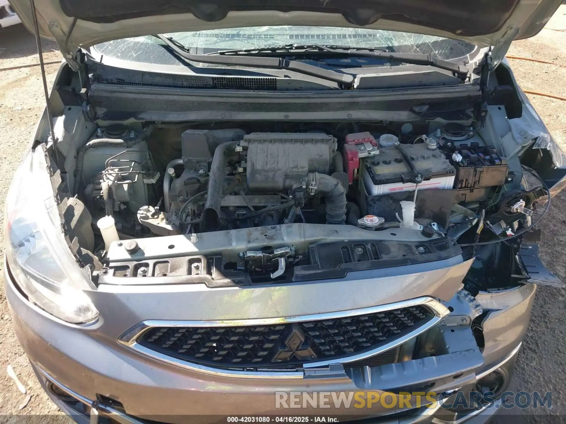 10 Photograph of a damaged car ML32A3HJ2LH010087 MITSUBISHI MIRAGE 2020