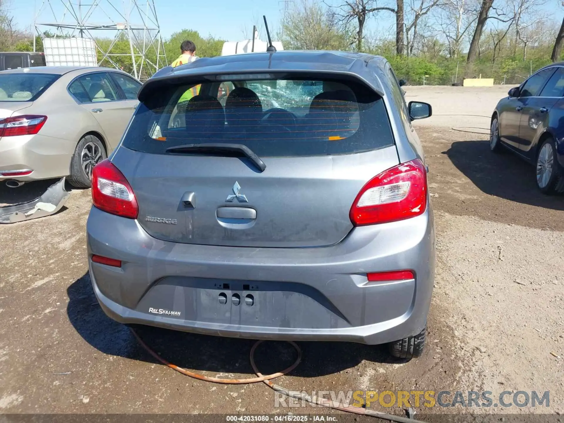 16 Photograph of a damaged car ML32A3HJ2LH010087 MITSUBISHI MIRAGE 2020