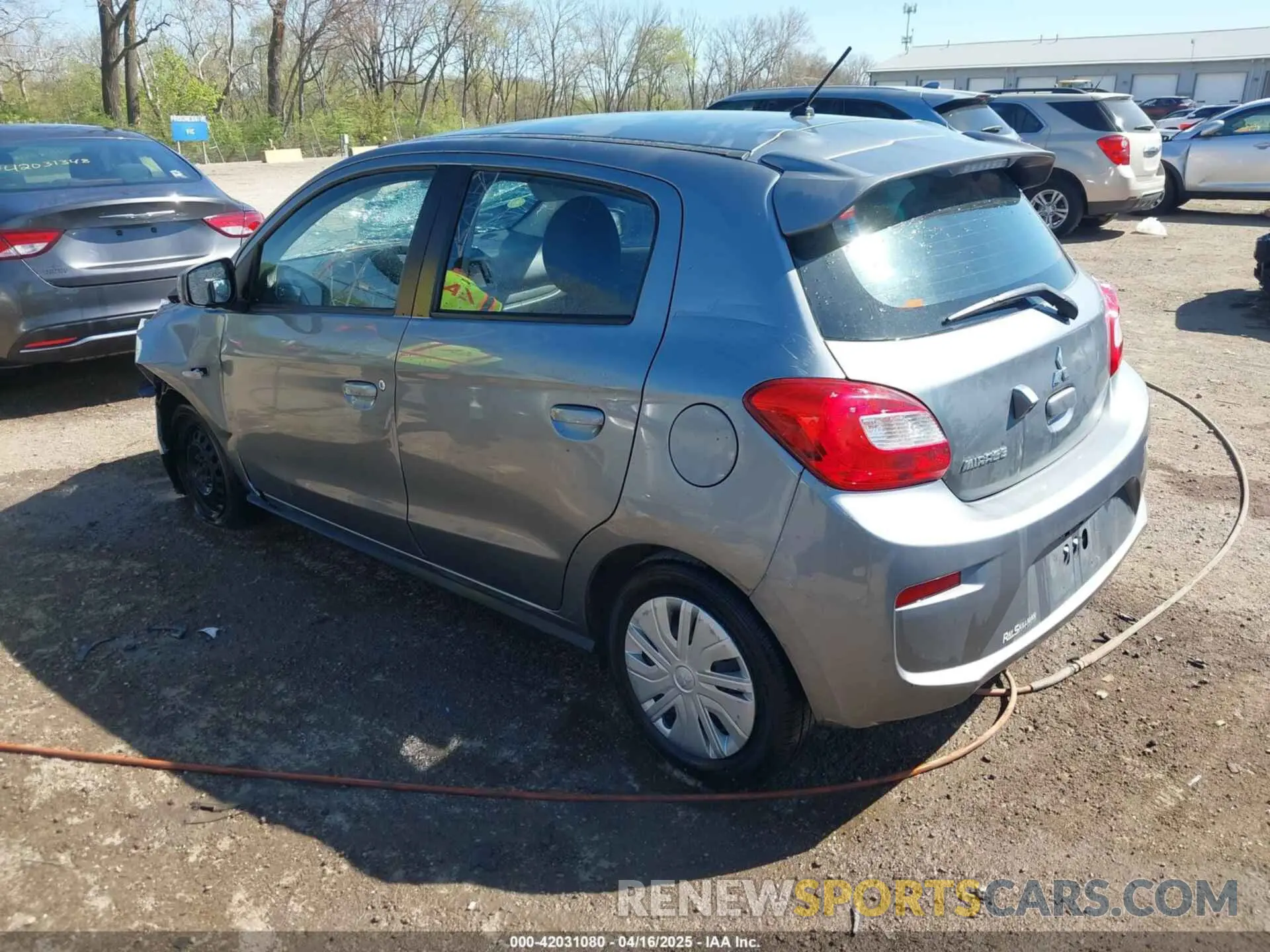 3 Photograph of a damaged car ML32A3HJ2LH010087 MITSUBISHI MIRAGE 2020