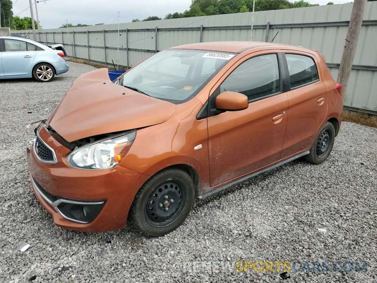 1 Photograph of a damaged car ML32A3HJ3LH004976 MITSUBISHI MIRAGE 2020