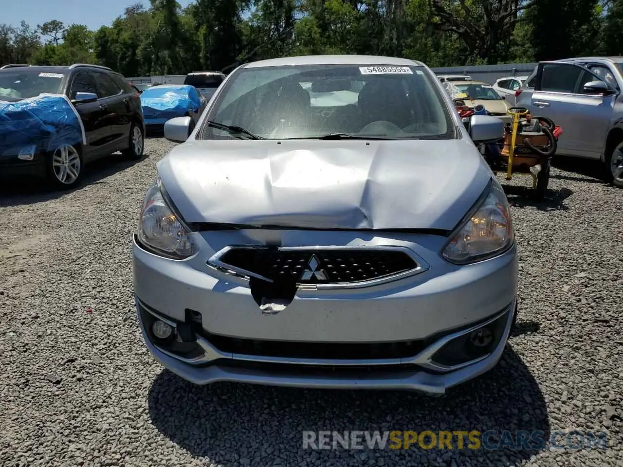 5 Photograph of a damaged car ML32A3HJ3LH005125 MITSUBISHI MIRAGE 2020