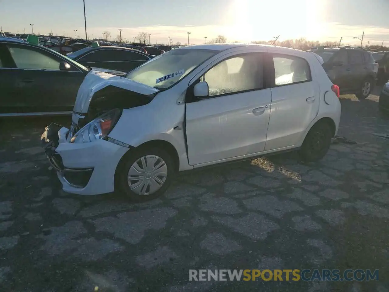 1 Photograph of a damaged car ML32A3HJ4LH001794 MITSUBISHI MIRAGE 2020