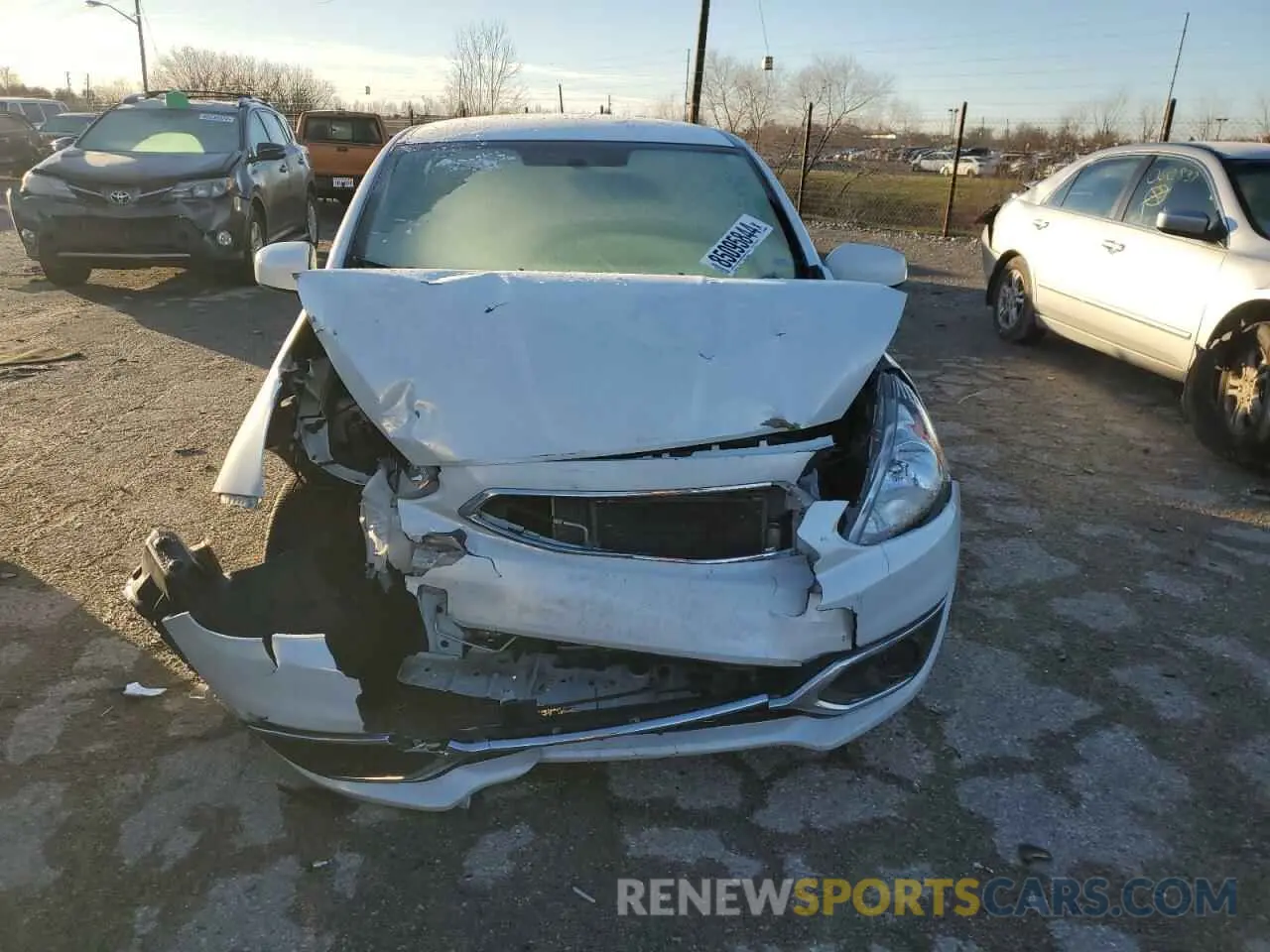 5 Photograph of a damaged car ML32A3HJ4LH001794 MITSUBISHI MIRAGE 2020
