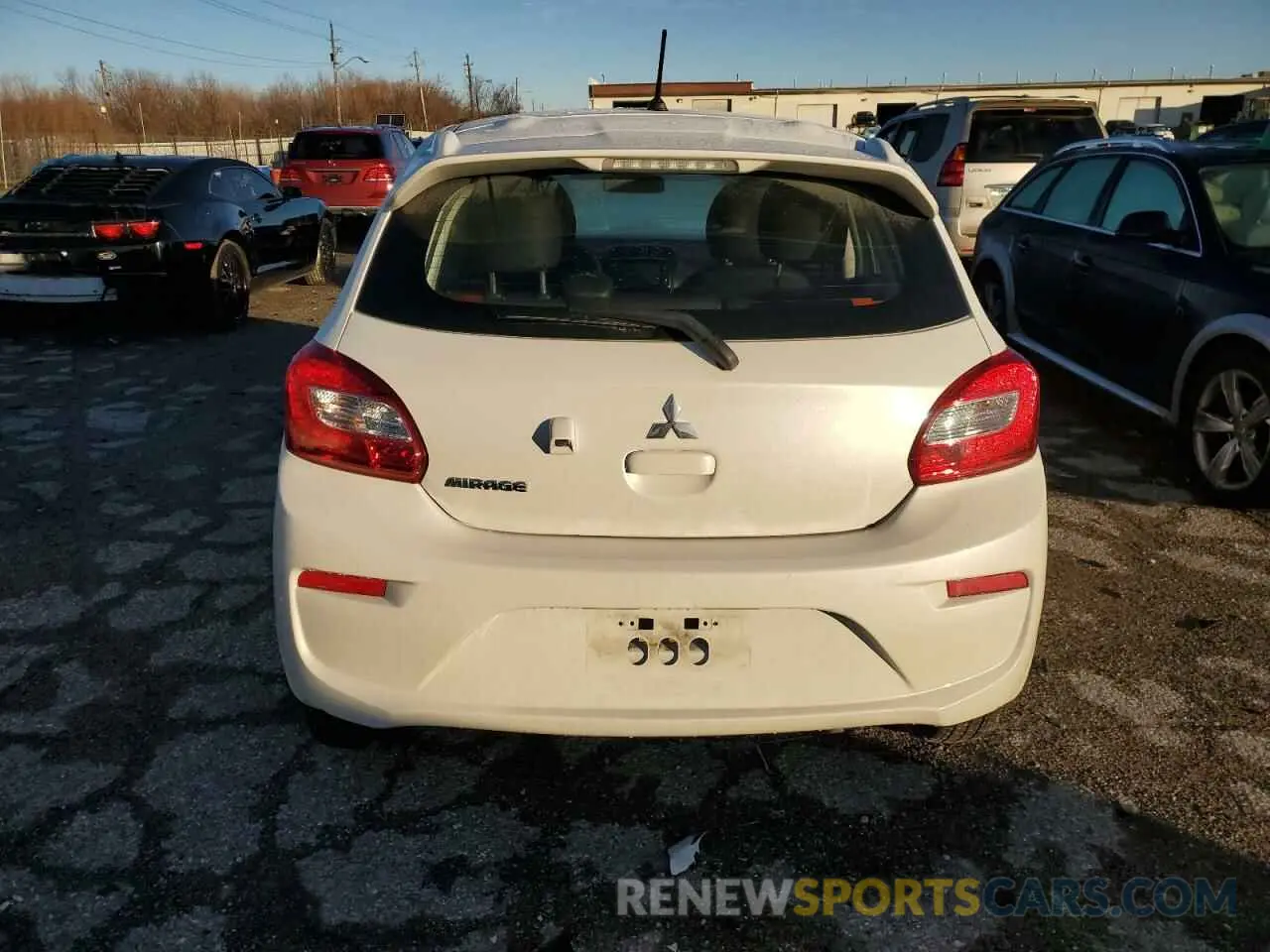 6 Photograph of a damaged car ML32A3HJ4LH001794 MITSUBISHI MIRAGE 2020