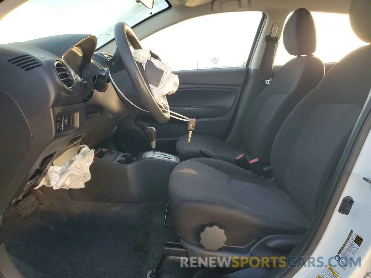 7 Photograph of a damaged car ML32A3HJ4LH001794 MITSUBISHI MIRAGE 2020